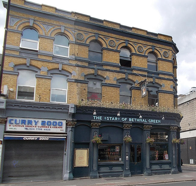 The Star of Bethnal Green. 359 Bethnal Green Road E2 - in June 2018