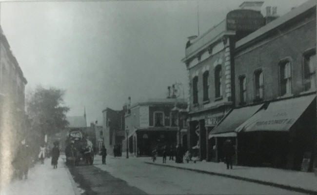 Carlisle Tavern, Tredegar Road - in 1907