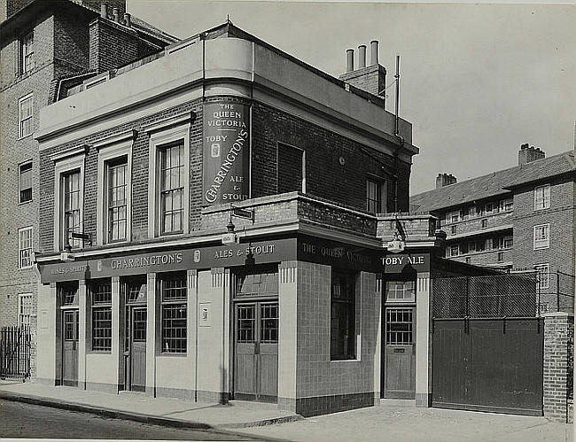 Queen Victoria, 179 St Leonards Street, Bromley by Bow E3 - in 1939