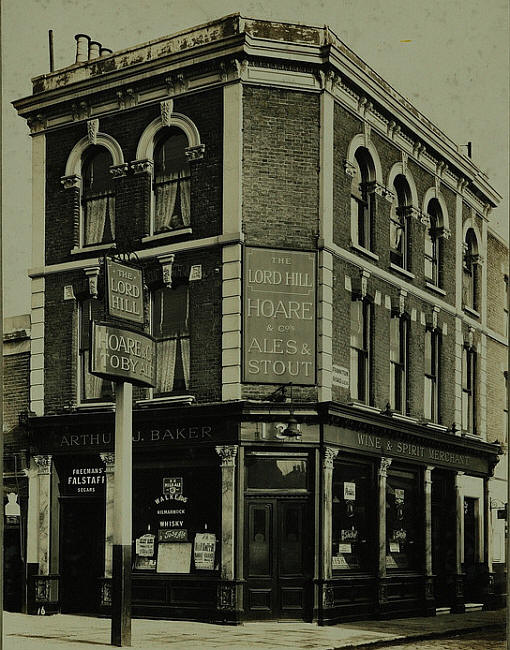 Lord Hill, 131 Hill Street, Peckham SE15 - Arthur J Baker