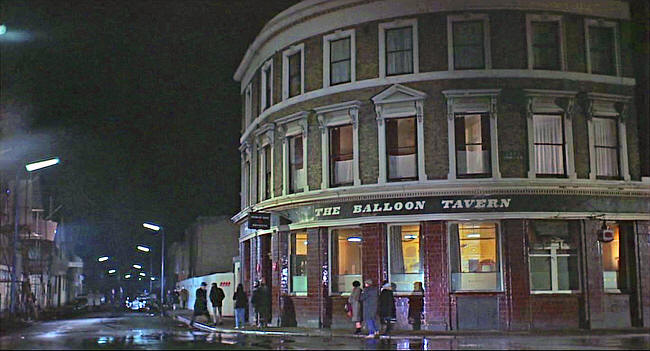 The Balloon Tavern, Lots road, Chelsea - from the 1966 film The Deadly Affair