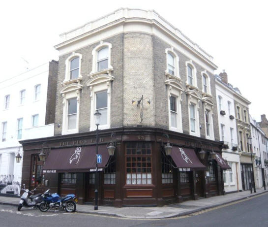 Black Lion, 35 (Old) Church Street, SW3 - in February 2009