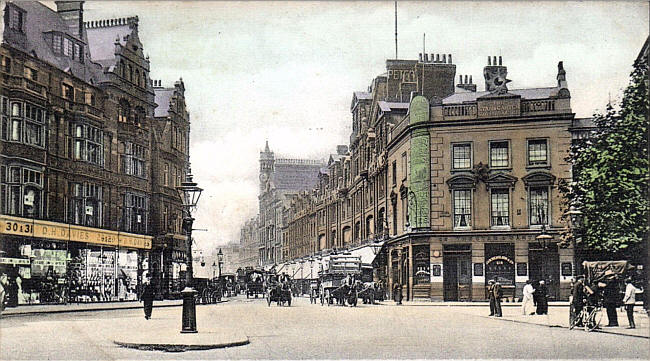 Star & Garter, corner of Sloane Square and Kings road, Chelsea, London - circa 1900