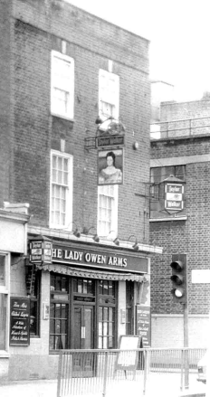 Lady Owen Arms, 285 Goswell Road - in 1986