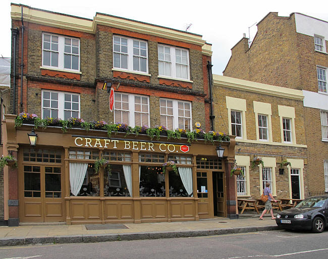Craft Beer Co was the Lord Wolseley, 55 White Lion Street, N1 - in 2015