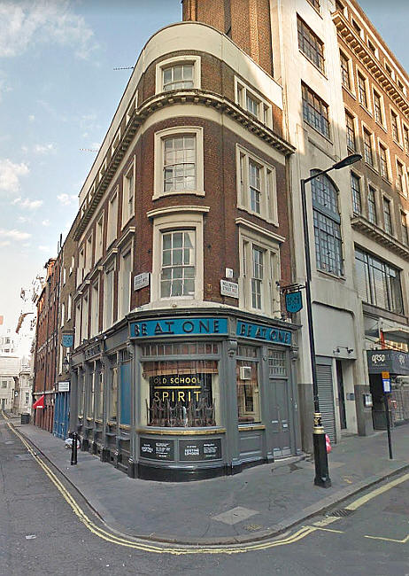 Be at One, 23 Wellington Street, St Paul, Covent Garden - in 2014