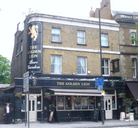 Golden Lion, 57 High Street, Fulham, SW6 - in May 2009