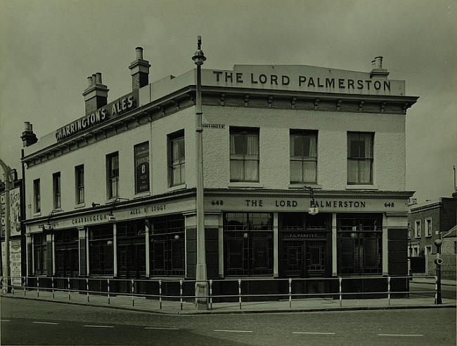 Lord Palmerston, 648 Kings Road, Fulham, London SW6 - in 1939