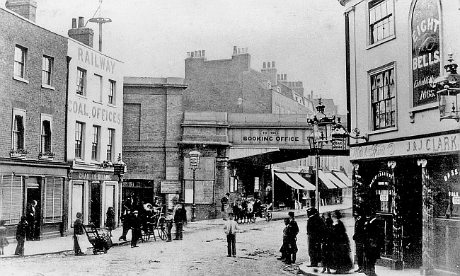 Eight Bells, Church Street, Hackney - licensee J & J Clark circa 1869