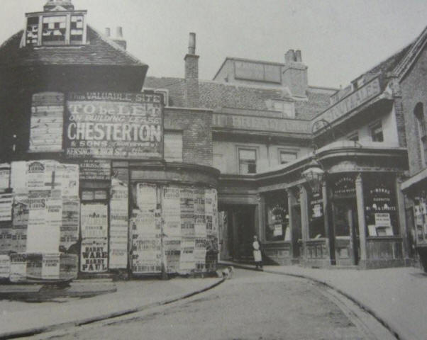 Flying Horse, Exmouth Place, 149 Mare Street, E8 - in 1903, by which time only the north wing of the pub was in use.