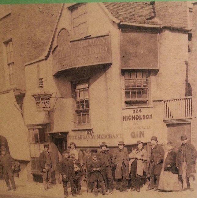 King�s Head, 324 Mare Street, Hackney, E8 - circa 1870 & landlord G taylor