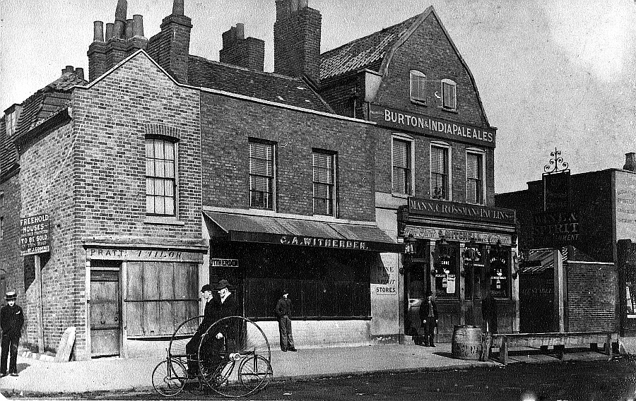 The Windsor Castle, Clapton Road, Hackney - circa 1880ish - Landlord S Mitchell