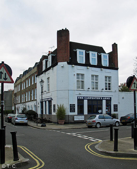 Carpenters Arms, 91 Black Lion Lane, Hammersmith W6 - in March 2014