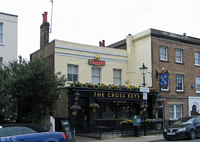 Cross Keys, 57 Black Lion Lane, Hammersmith W6 - in March 2014
