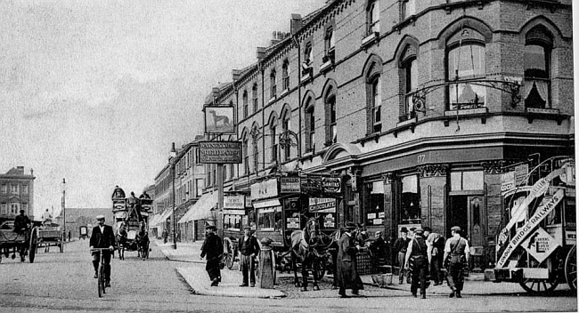 Greyhound, Fulham Palace Road, Hammersmith - circa 1906