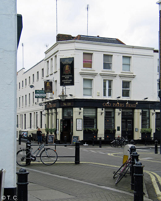 Old Parr's Head, 120 Blythe Road, W14 - in February 2014