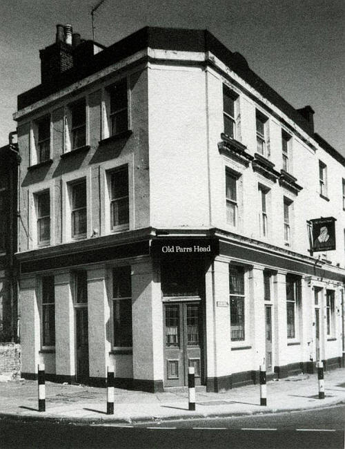 Old Parrs Head, 120 Blythe Road, Hammersmith W14 - in 1981