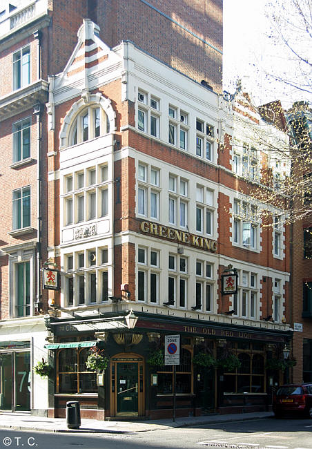 Old Red Lion, 72 High Holborn, WC1 - in 2013