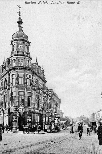 Boston Arms, Junction Road, Islington - circa 1905