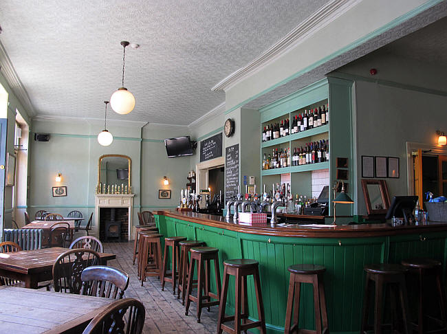 The Bar at the Drapers Arms, 44 Barnsbury Street, Islington N1 - in 2014