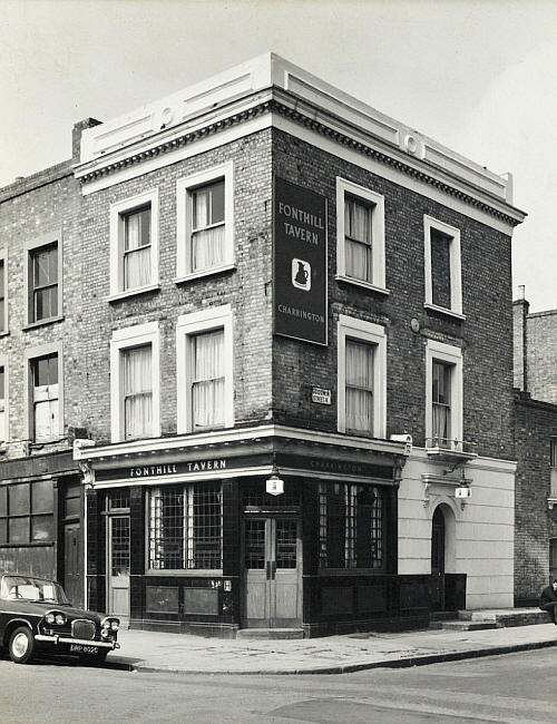 Fonthill Tavern, Fonthill Road and Goodwin street N4 - in June 1965