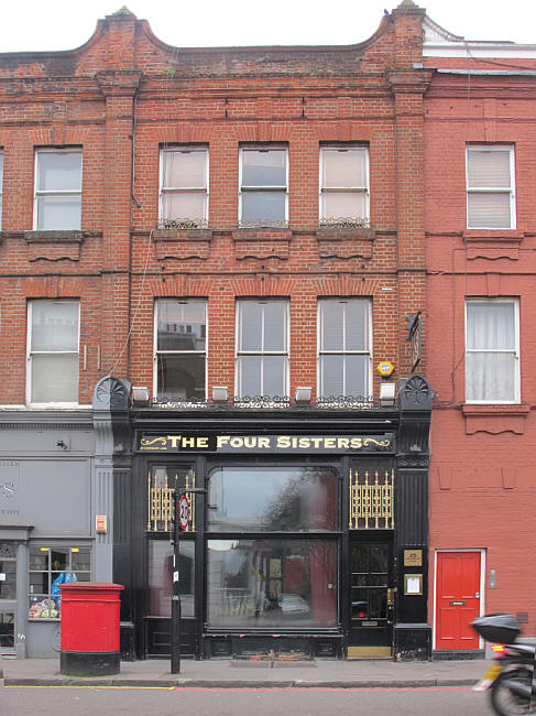 Four Sisters, 25 Canonbury Lane, Islington N1 - in 2015
