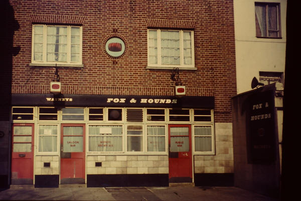 Fox & Hounds, 492 Hornsey Road - circa 1965