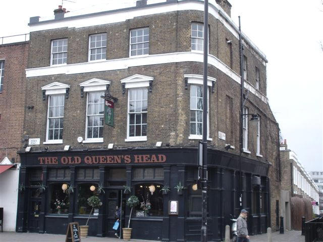Old Queen's Head, 44 Essex Road, N1 - in March 2007