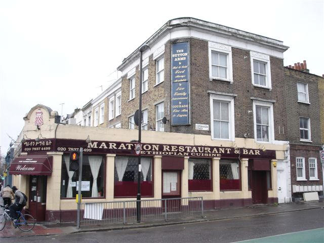 Sutton Arms, 193 Caledonian Road - in December 2006