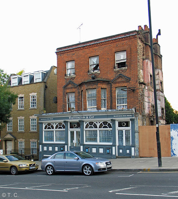 Whittington & Cat, 89 Highgate Hill, N19 - in July 2014