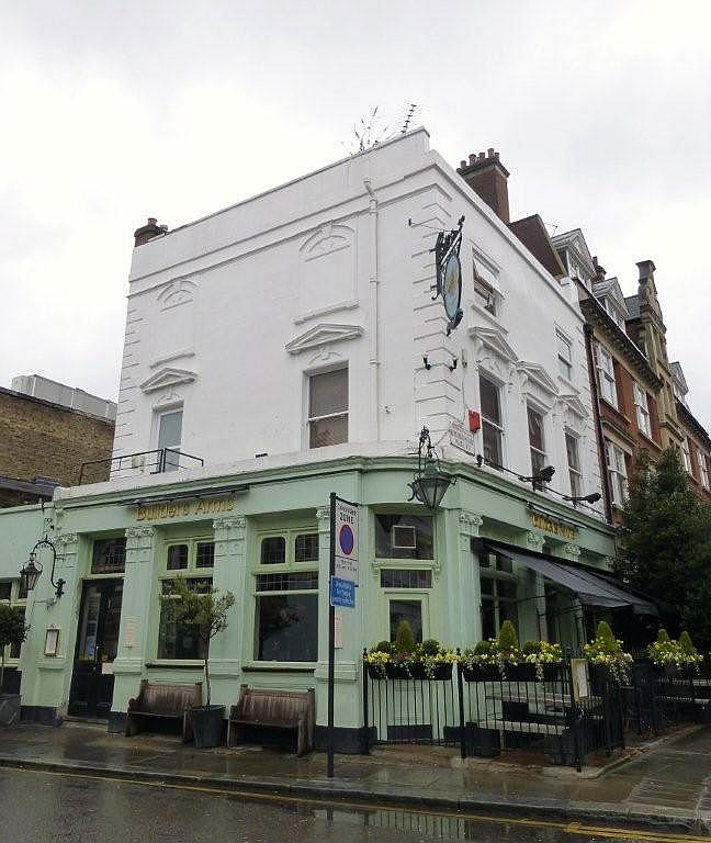 Builders Arms, 1 Kensington Court Place, W8 - in March 2013