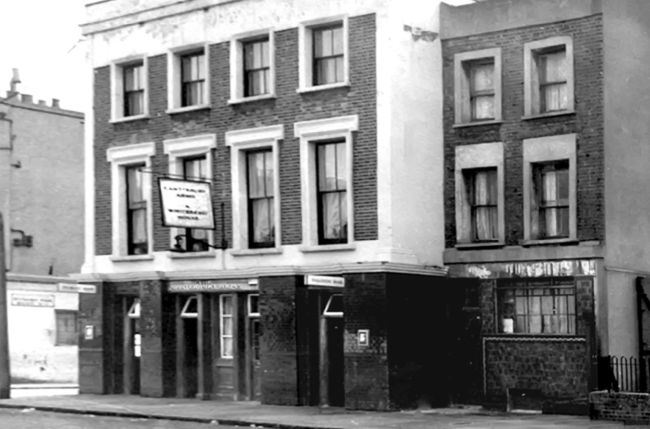 Canterbury Arms, 21 Bomore Road,  W11- Charringtons in the 1960s.