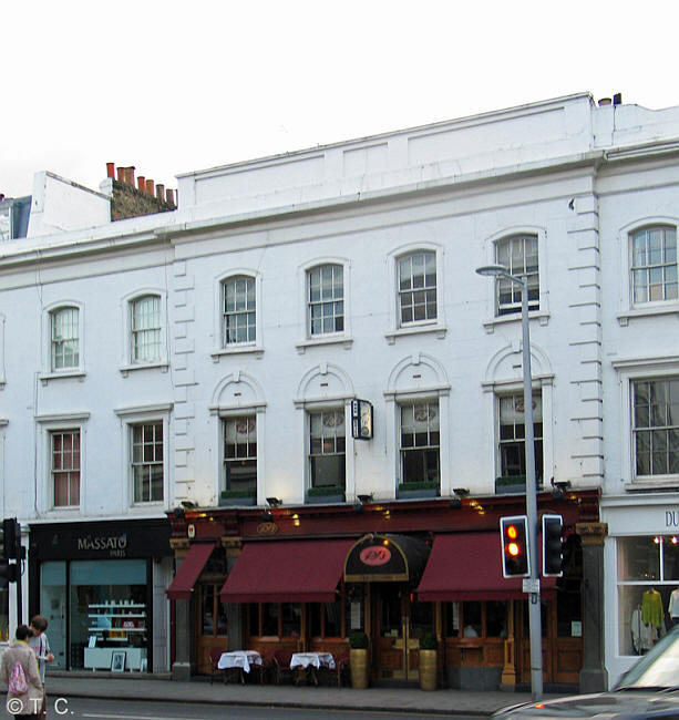 Cranley Arms, 52 Fulham Road, SW3 - in July 2013