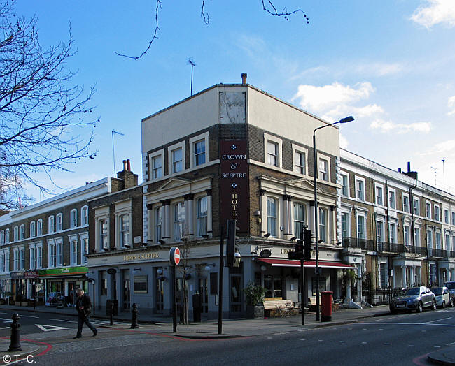 Crown & Sceptre, 34 Holland Road, Kensington W14 - in February 2014