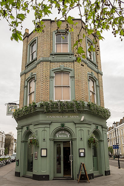 Finborough Arms, 118 Finborough Road, London SW10 - by Matt Freestone in April 2014