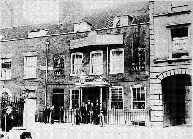 Greyhound, Kensington Square, W8 is in circa 1898 and shows the earlier pub