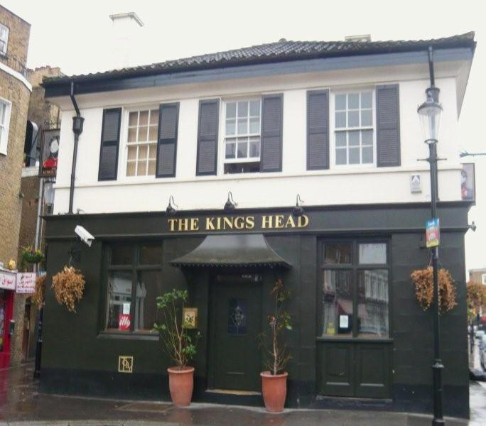 Kings Head, 17 Hogarth Place, SW5 - in October 2008