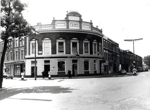 Lancaster Arms, 151 Lancaster Road, Notting Hill, Kensington Park W11- Charringtons in the 1960s