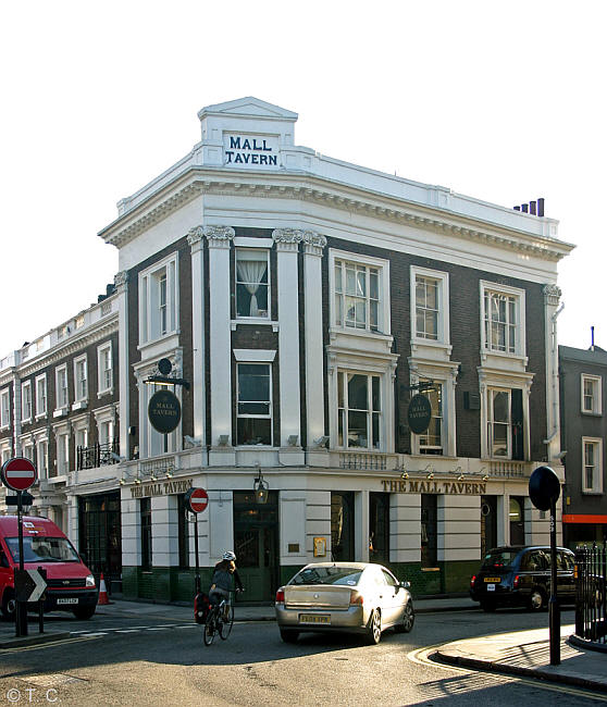Mall Tavern, 73 Palace Gardens Terrace, W8 - in February 2012