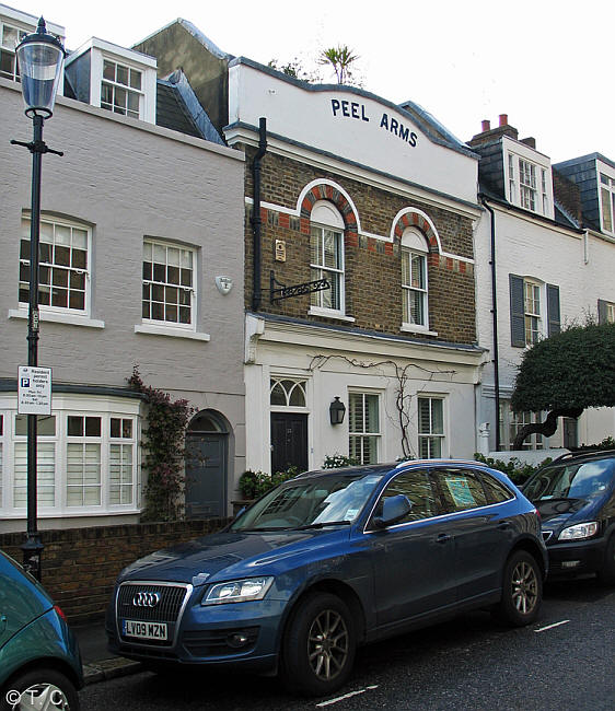 Peel Arms, 53 Peel Street, Kensington W8 - in February 2014