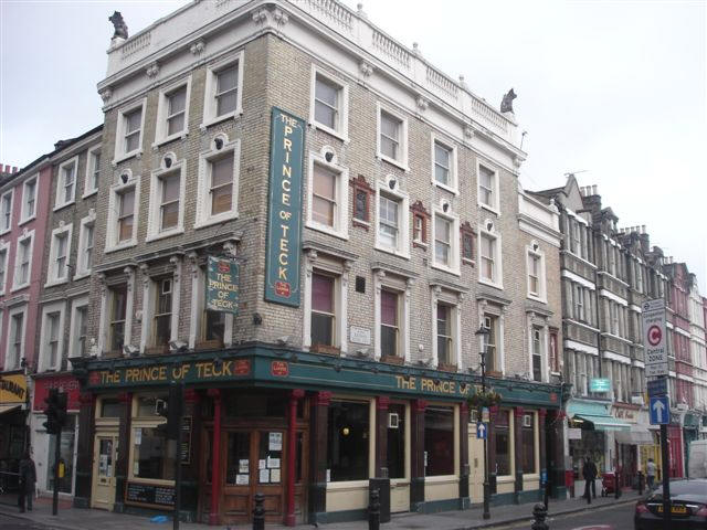 Prince of Teck, 161 Earls Court Road, SW5 - in December 2007