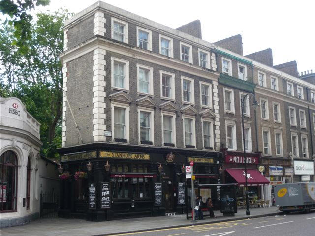 Stanhope Arms, 97 Gloucester Road, SW7 - in June 2008