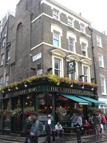 Carpenters Arms, 12 Seymour Place, W1 - in August 2007