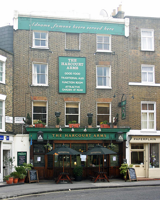 Harcourt Arms, 32 Harcourt Street W1 - in April 2010