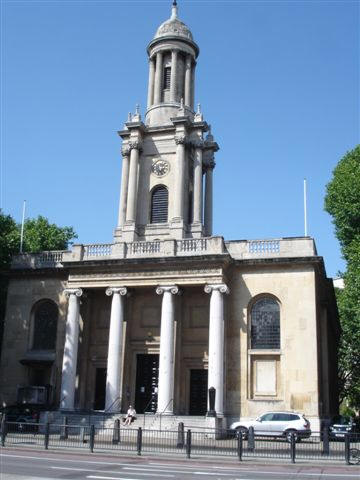 Holy Trinity, Marylebone - in May 2007
