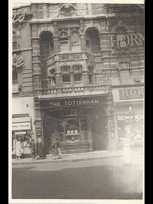 The Tottenham, 6 Alfred Street - circa 1960