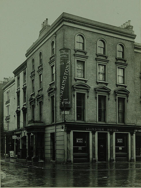 Leinster Hotel, 57 Ossington Street, Bayswater,  Paddington W2 - in 1929