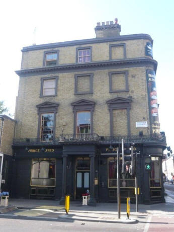 Prince Alfred, 112 Queensway, W2 - in JUly 2009