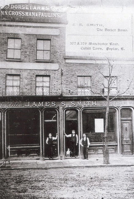Dorset Arms, 377 Manchester Road, Poplar - landlord James Smith