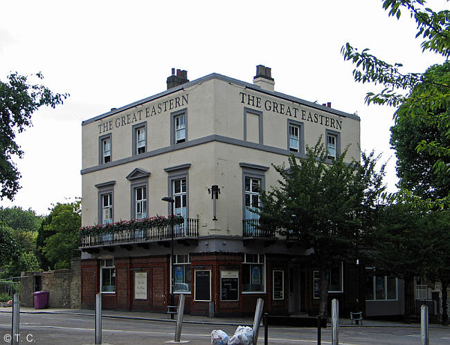 Newcastle Arms, 1 Glenaffric Avenue E14 - in July 2014
